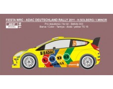 Decal – Ford Fiesta WRC - Deutschland rallye 2011 – Solberg H.